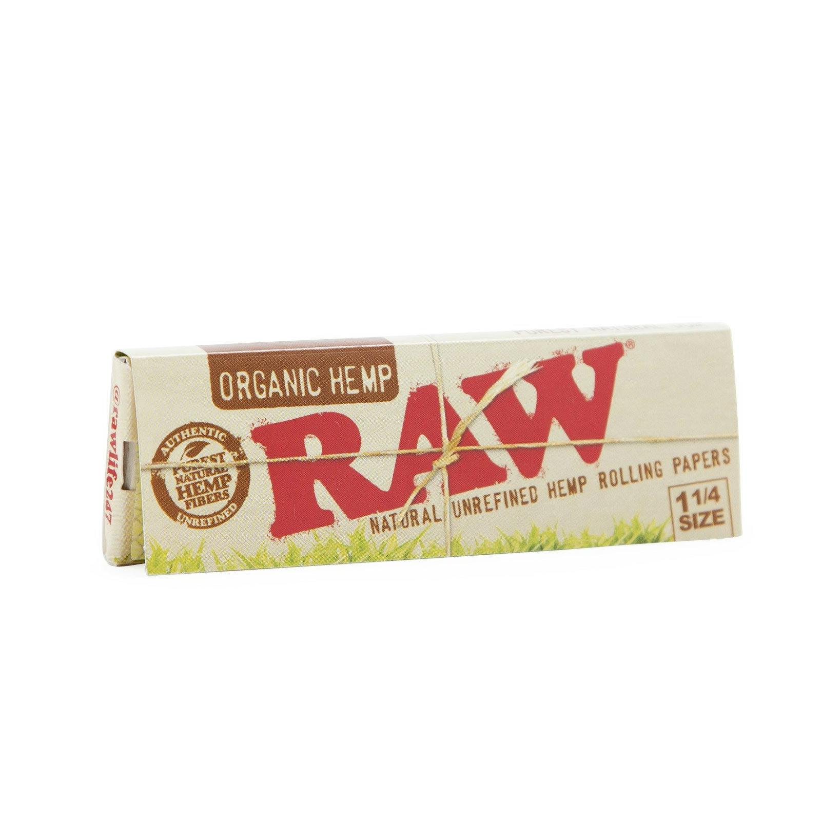 Raw Organic 1 1/4 Papers