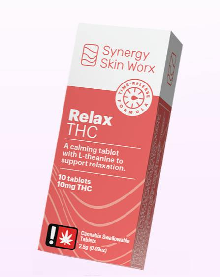 Synergy Skin Worx Cannabis Tablets THC at Gorge Greenery All Things Cannabis- Marijuana Dispensary Hood River