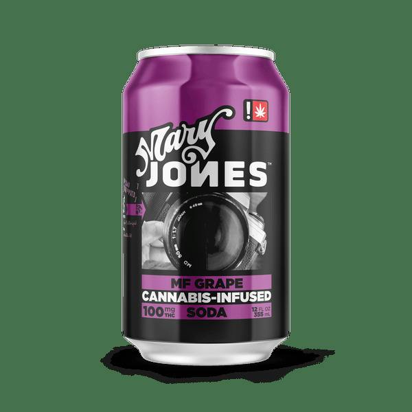 Mary Jones Grape 100mg Soda