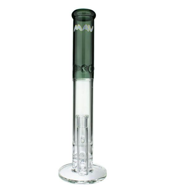 MAV 16" Black Double Honey Straight Glass Bong $120