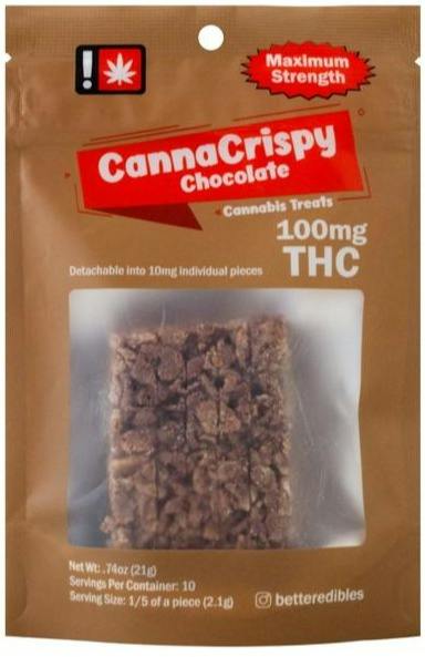 CannaCrispy Chocolate Indica at Gorge Greenery All Things Cannabis- Marijuana Dispensary Hood River