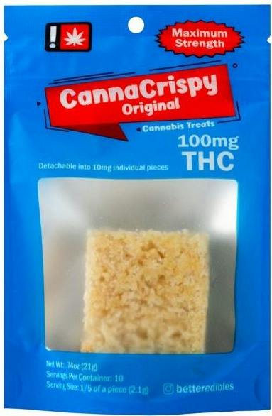 CannaCrispy Original Sativa at Gorge Greenery All Things Cannabis- Marijuana Dispensary Hood River