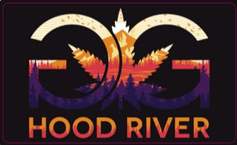 Hood River Gorge Greenery Sticker