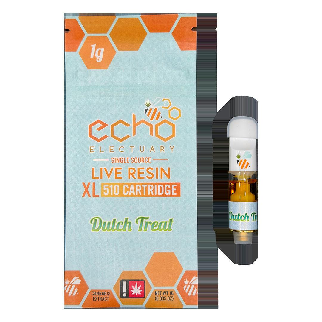 Echo Electuary Live Resin 1g Dutch Treat Cartridge
