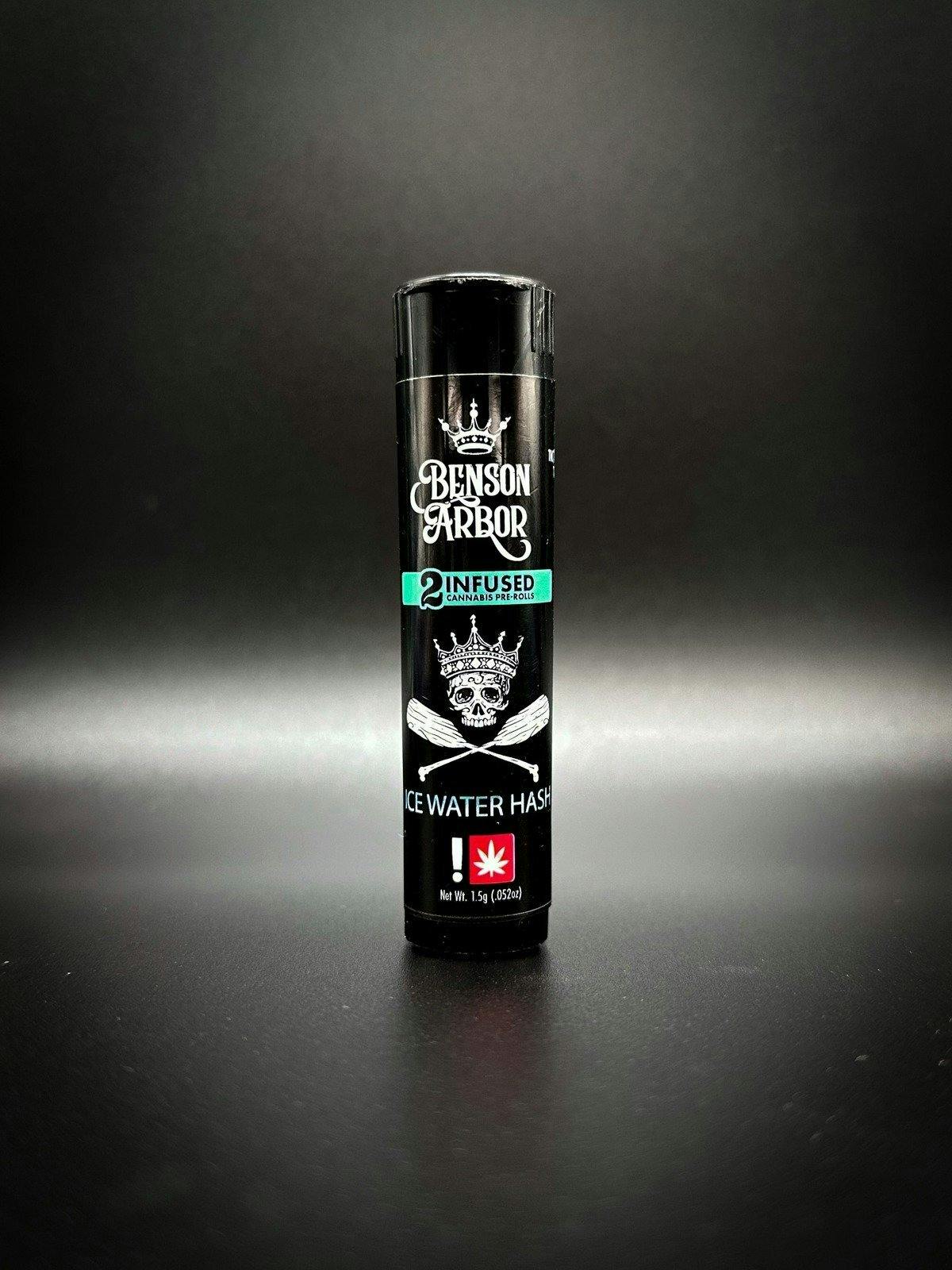 Benson Arbor 2 x .75g Blueberry Hash Infused Pre-Rolls