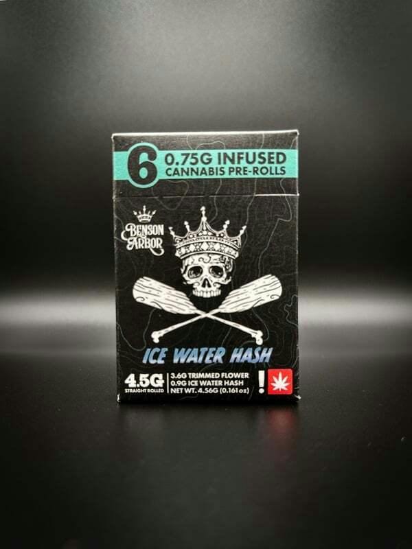 Benson Arbor Hash Infused 6 x .75g Jet Fighter + Tropic Lemons Pre-Rolls