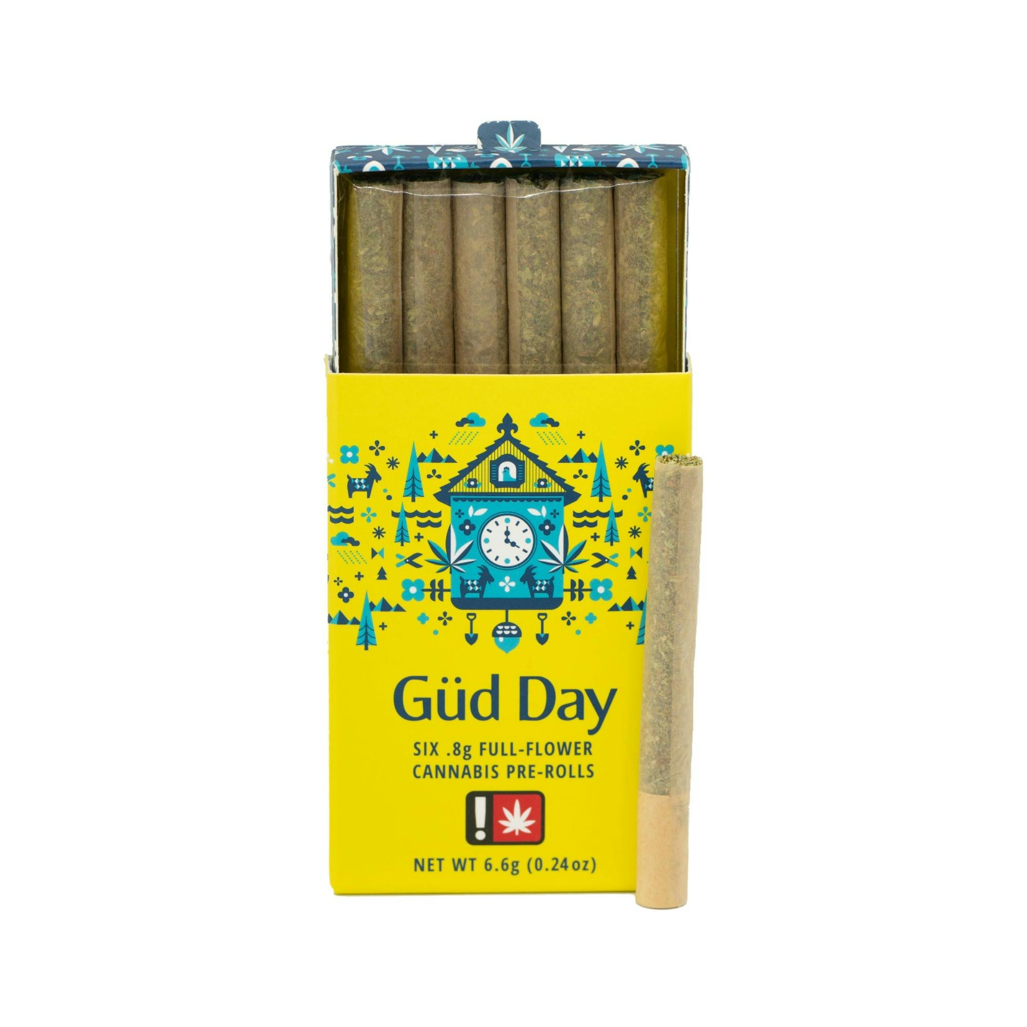 Gud Gardens 6 x .8g DAY Pack Pre-Rolls