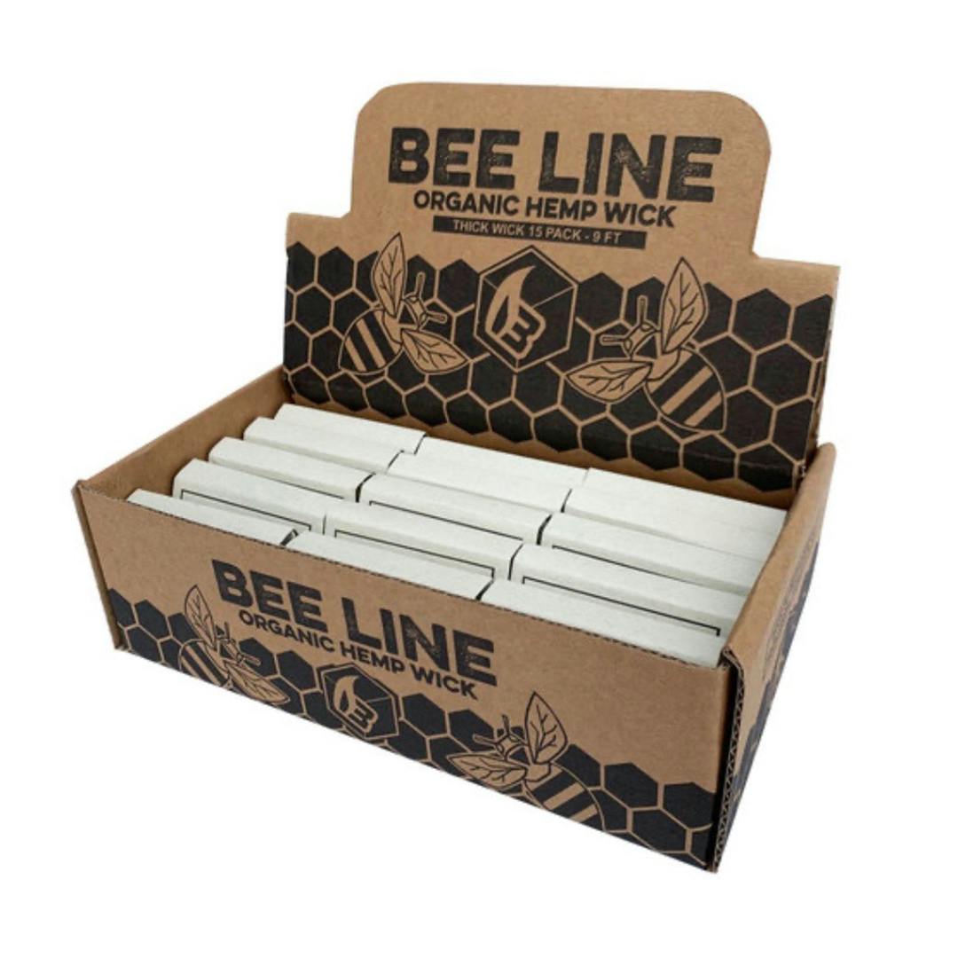 Bee Line Natural Hemp Wick Rolls - 9ft $3