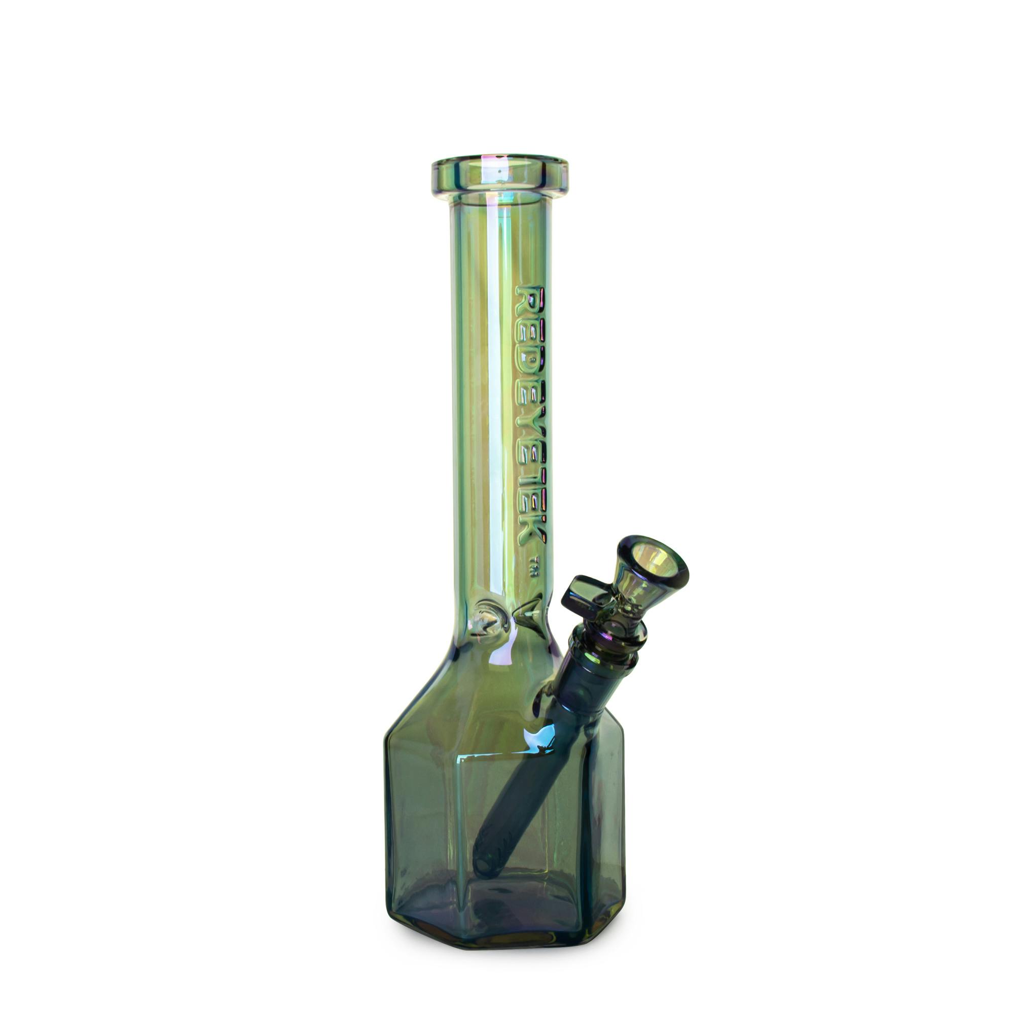 Red Eye Tek Terminator Bong Prismatic Green $70