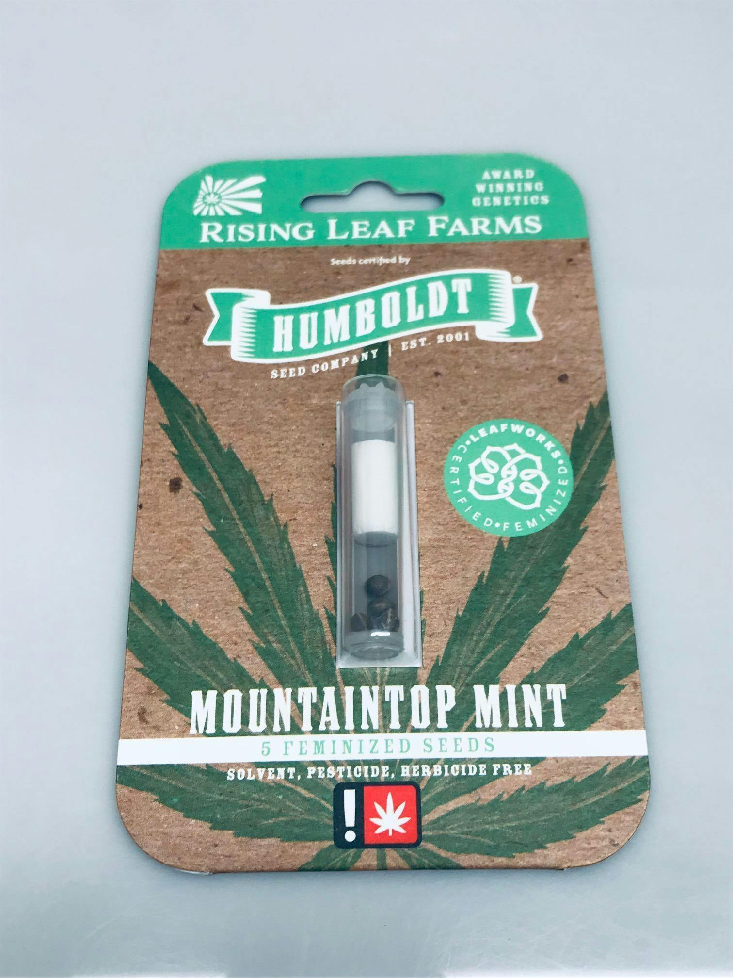 Humboldt Feminized Mountain Top Mint 5 Pack Seeds