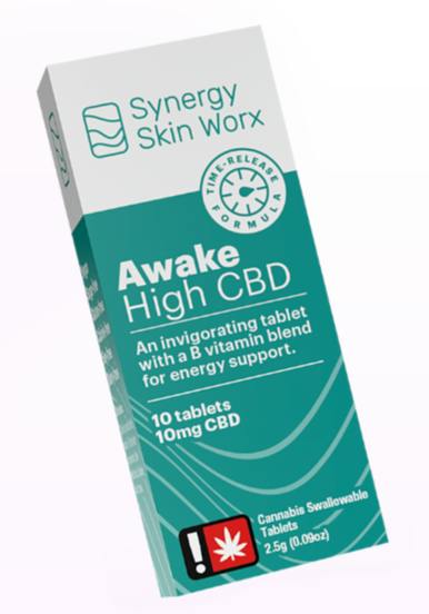 Synergy Skin Worx Cannabis Tablets High CBD