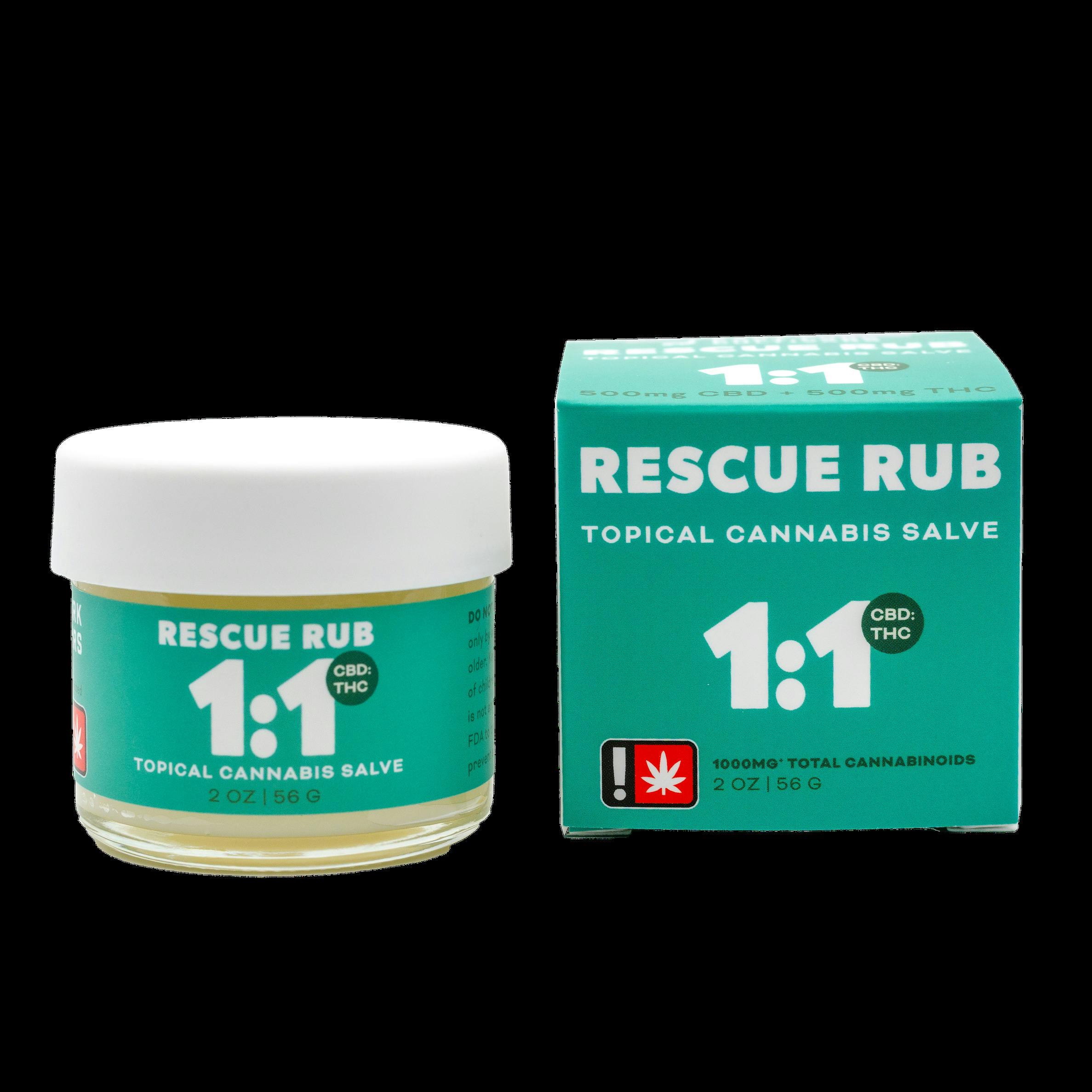 East Fork 1:1 Rescue Rub at Gorge Greenery All Things Cannabis- Marijuana Dispensary Hood River