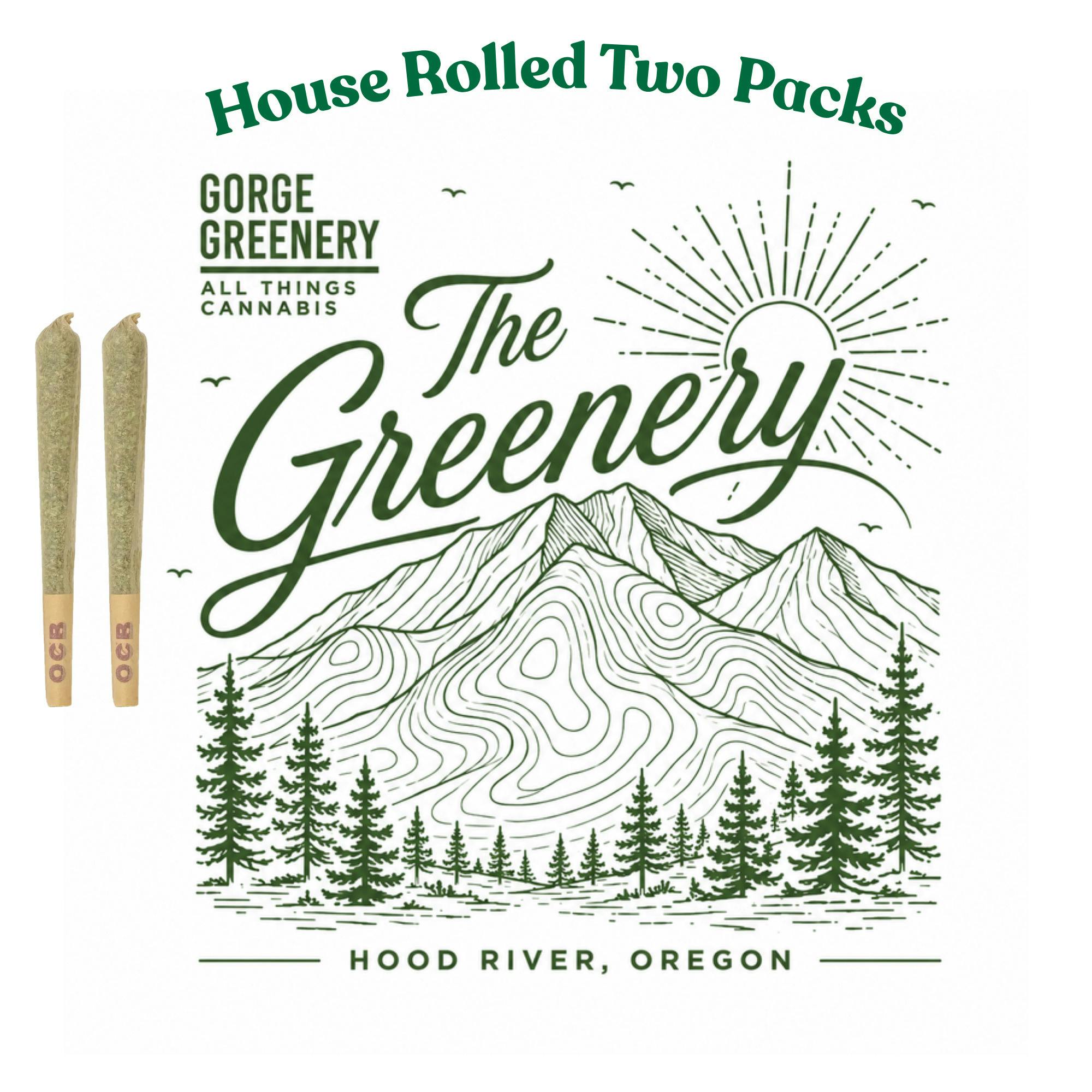 The Greenery 2 x .5g Pineapple Bang Pre-Rolls
