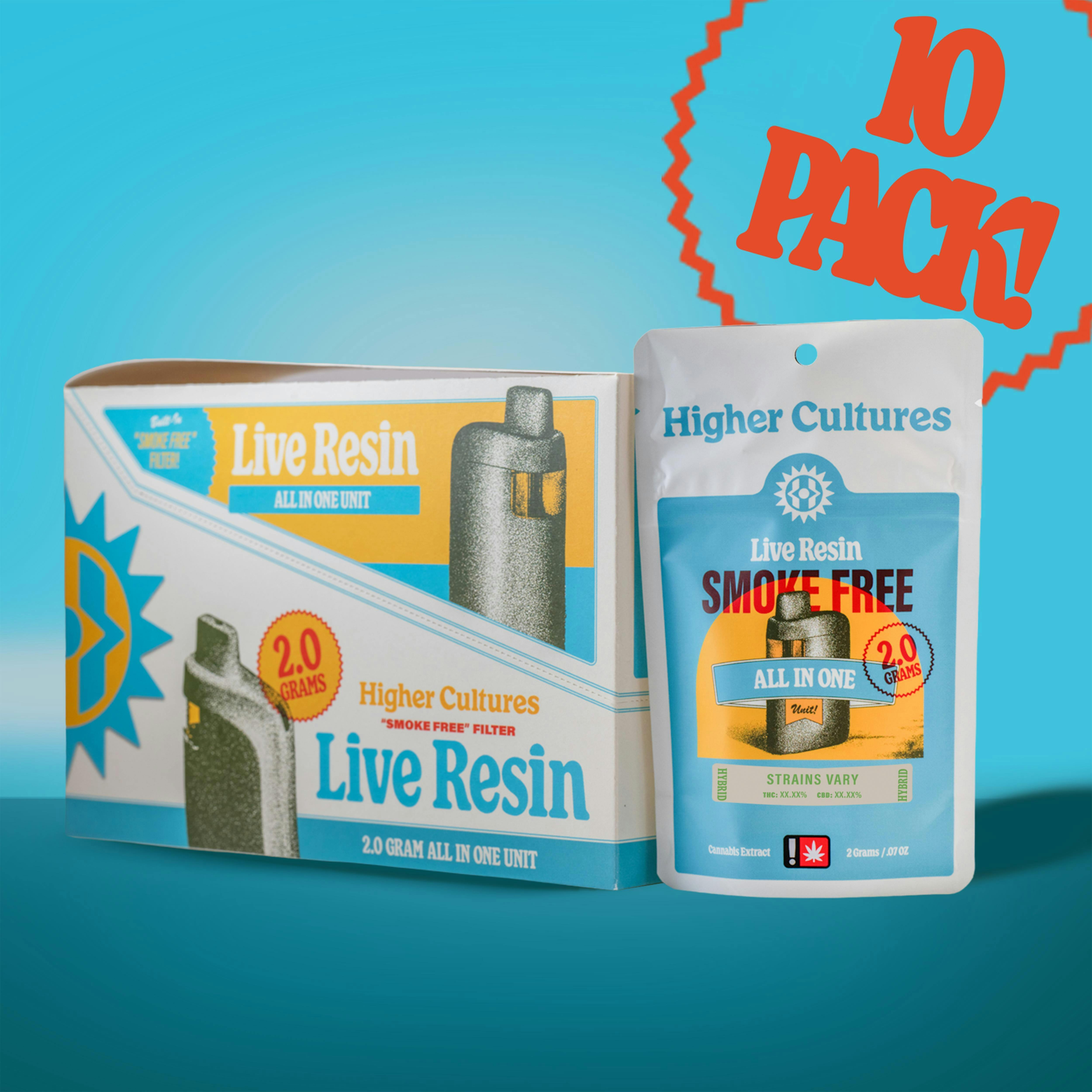 Higher Cultures AIO 2g Boro Boro All-In-One Live Resin Cartridge