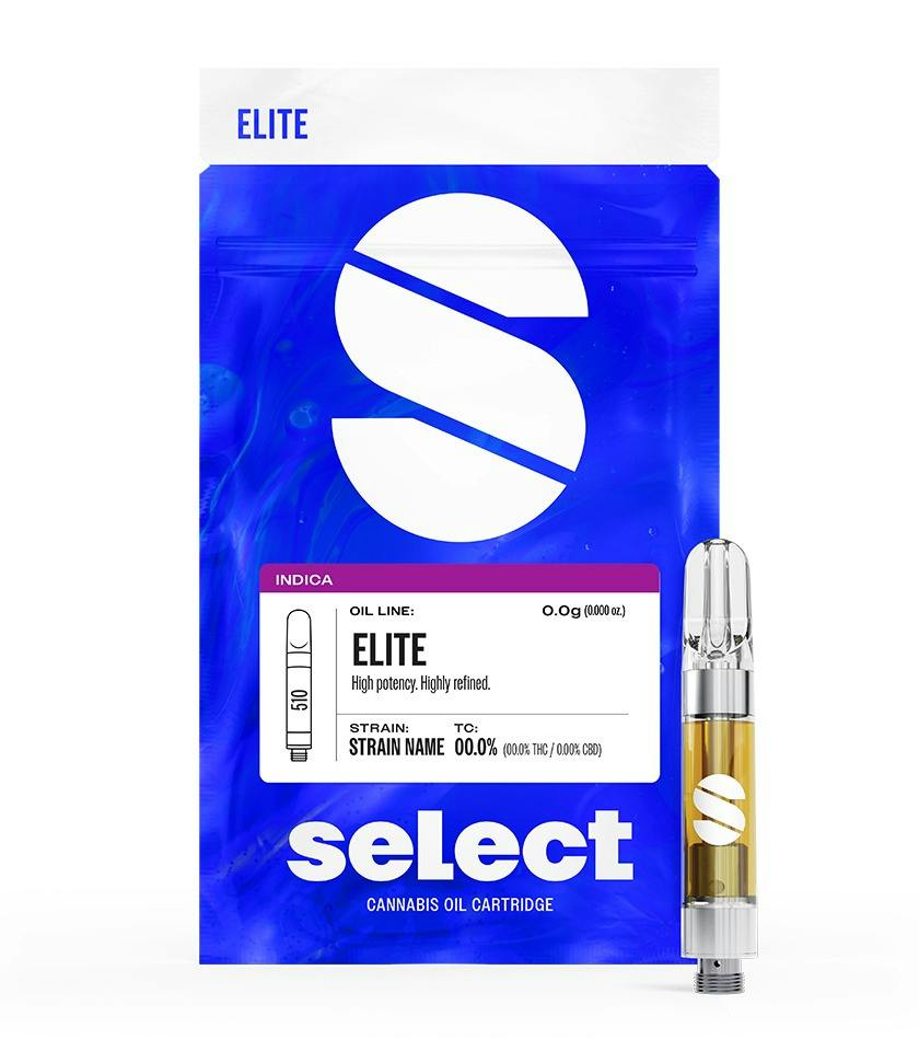 Select Distillate 1g Purple Chemdawg Cartridge