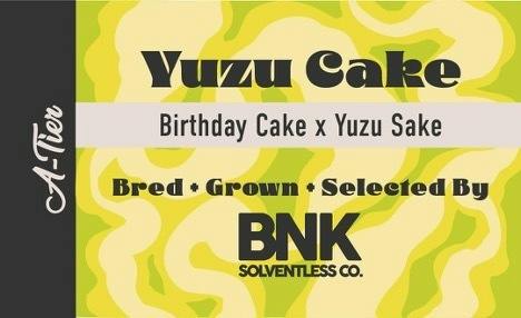 Bo's Nose Knows 2g Yuzu Cake Live Rosin