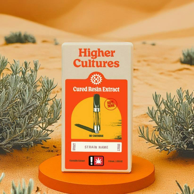 Higher Cultures Cured Resin 1g Gruntz Cartridge