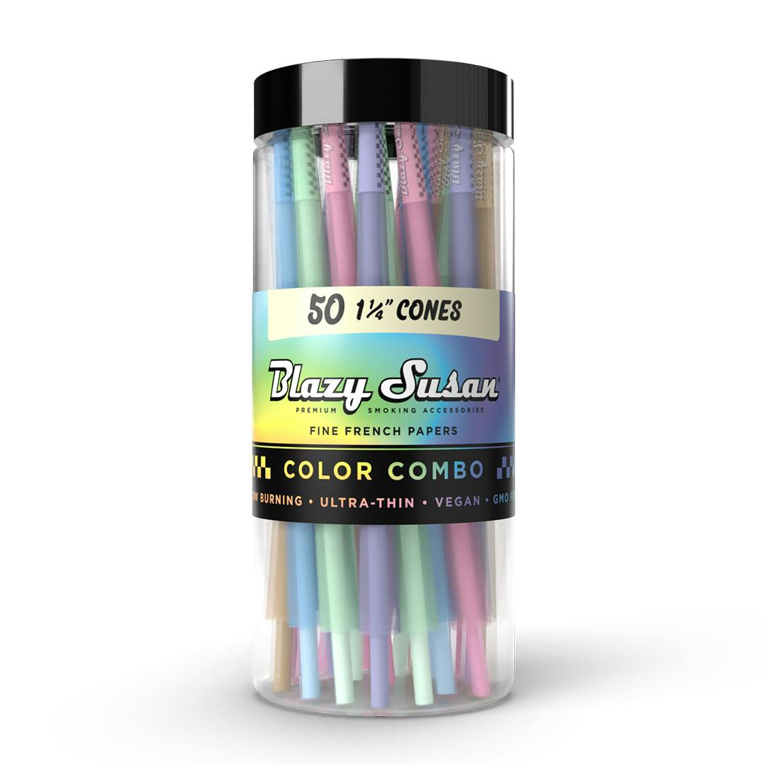 Blazy Susan Color Combo Cones 50 Pack 1 1/4