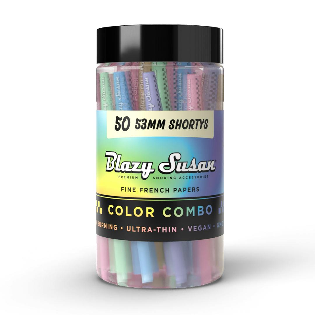 Blazy Susan Color Combo Cones 50 Pack Shortys
