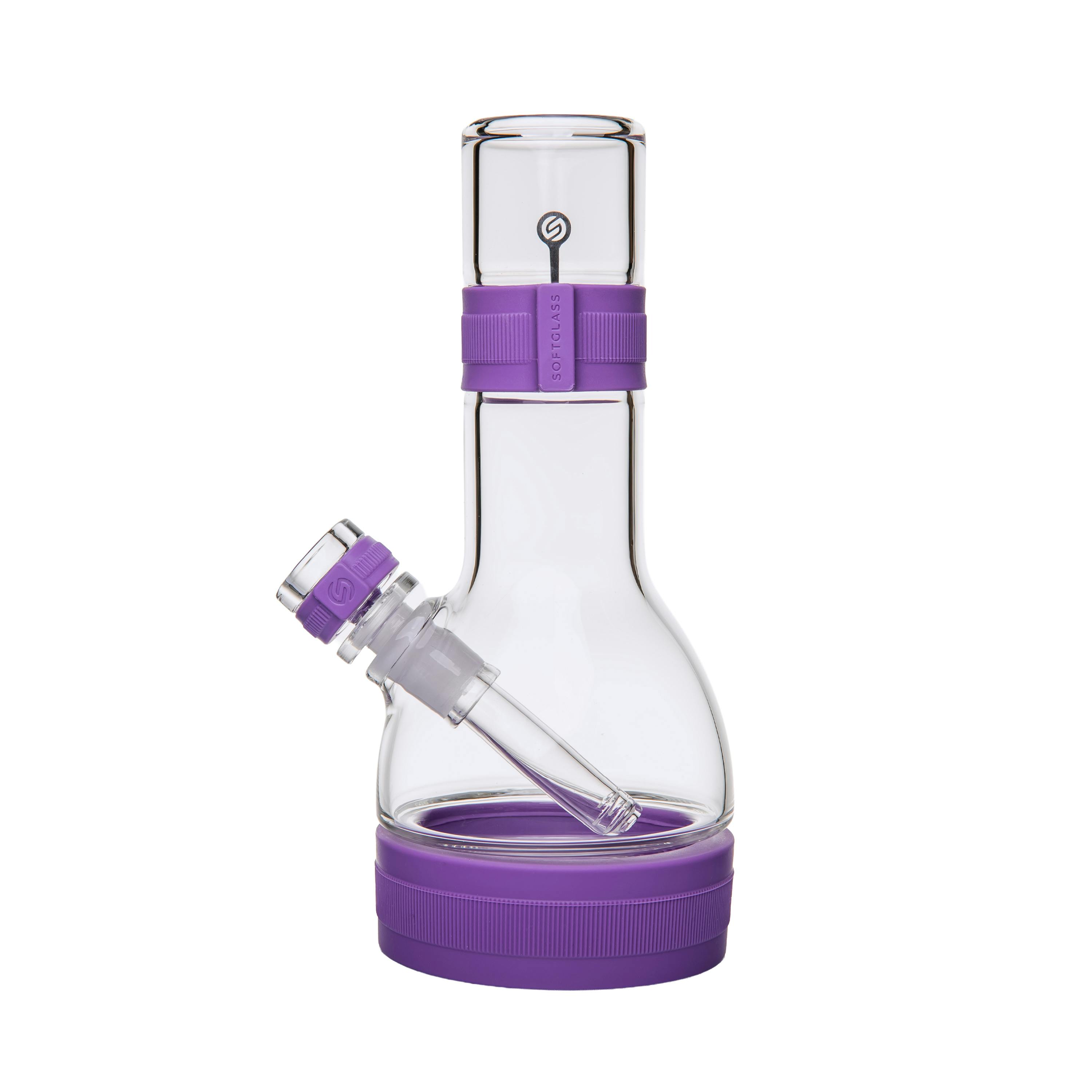 Soft Glass Core Beaker Bong $50