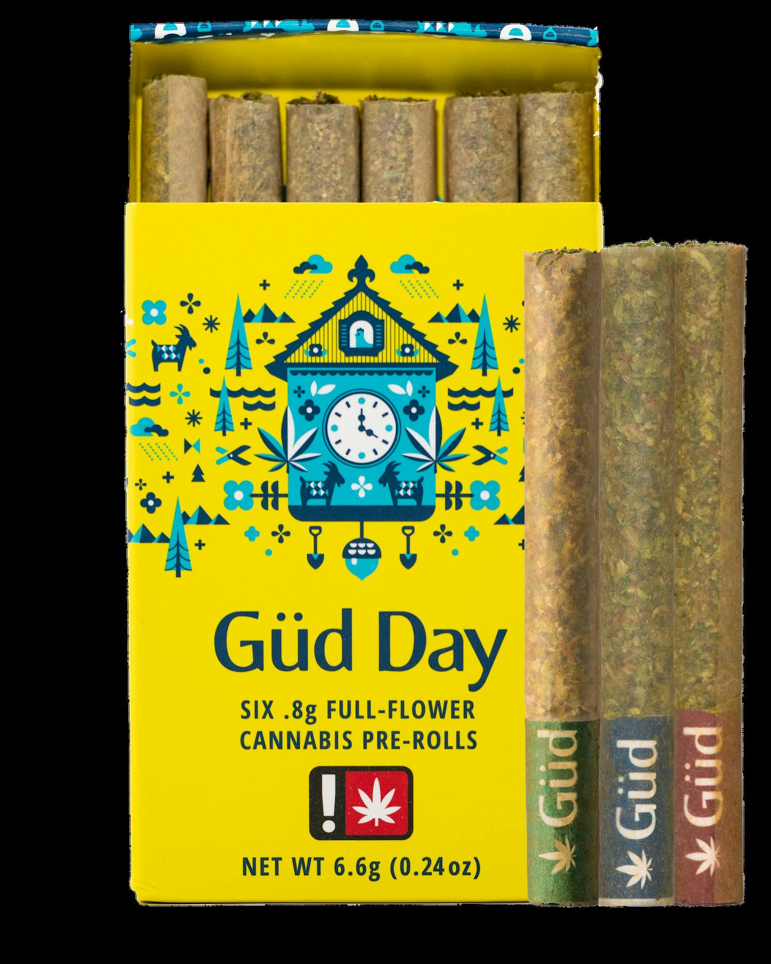 Gud Gardens 6 x .8g DAY Pack Pre-Rolls