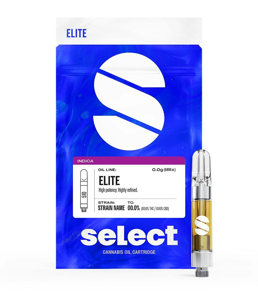 Select Distillate 1g Master Kush Cartridge