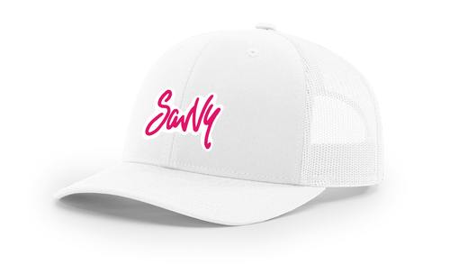 Verano Savvy White Dap Cap Adjustable at Zen Leaf Cannabis Dispensary