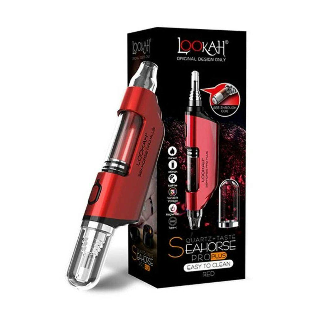 Lookah Seahorse Pro Plus Vaporizer Red