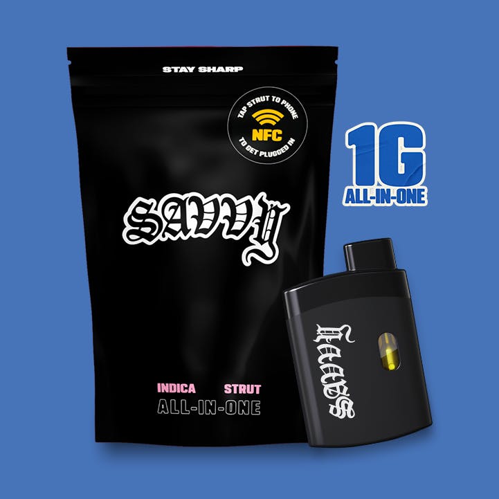 Savvy Strut Fresh Berry 1g All - In - One