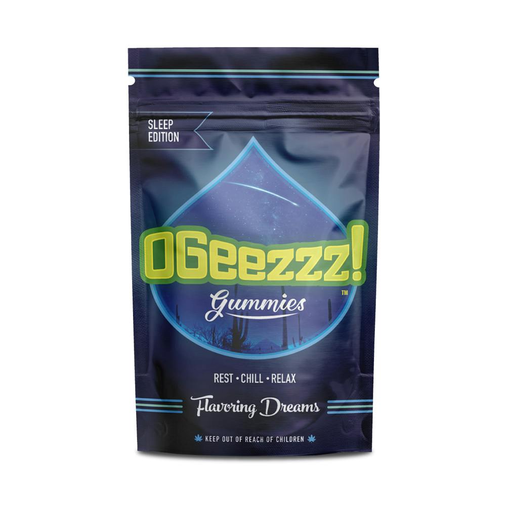 OGeez 2:1 Aquaberry Gummy 100mg   Candy