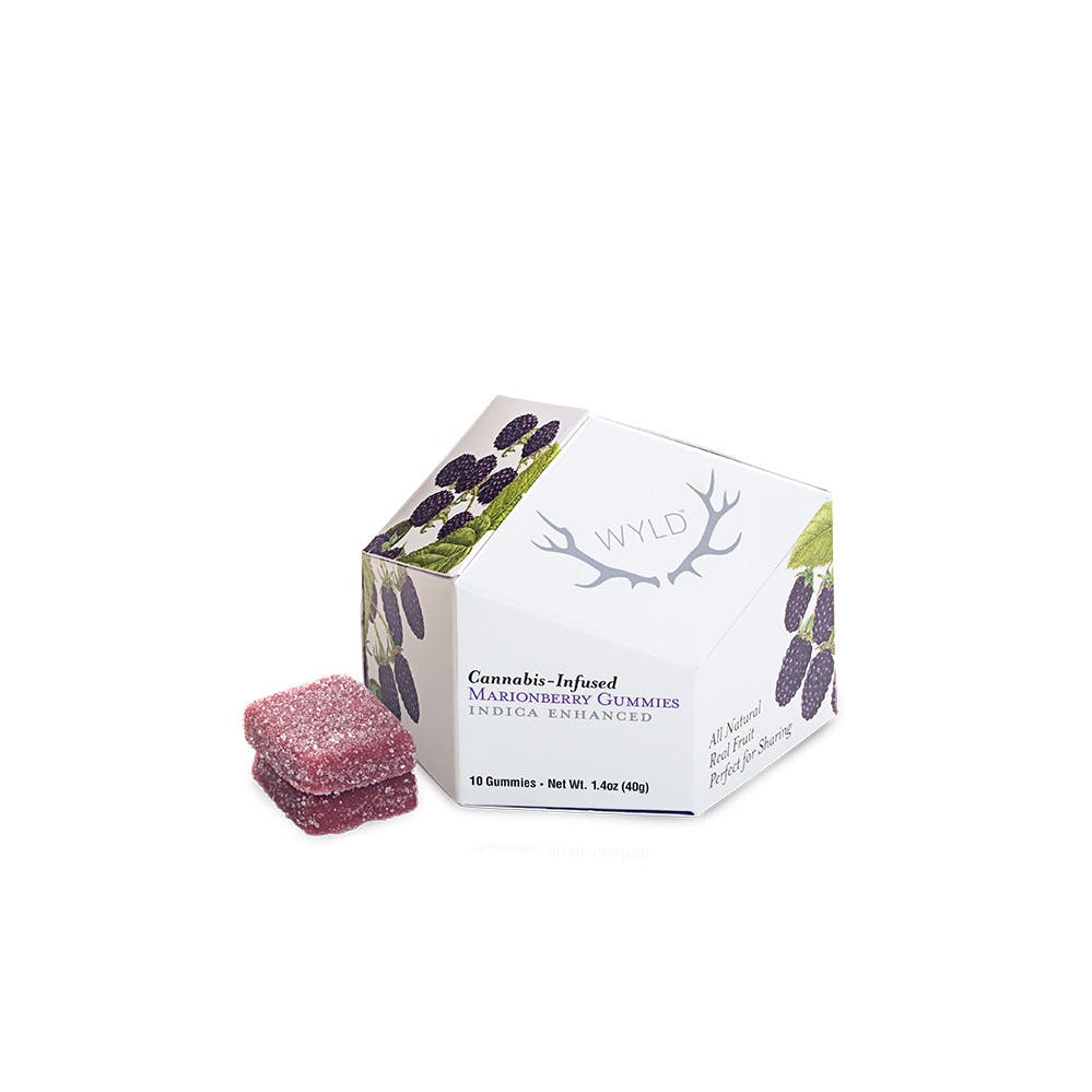 Wyld Marionberry Gummy 100mg   Candy