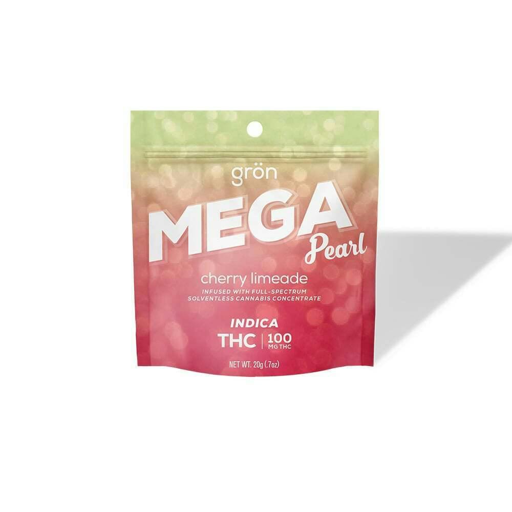 Gron Mega Pearl Cherry Limeade Gummy 100mg [1pk] Candy