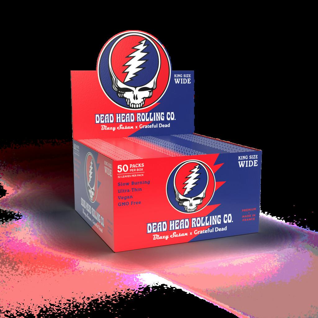 Dead Head Rolling Co King Size White Wide Papers EACH
