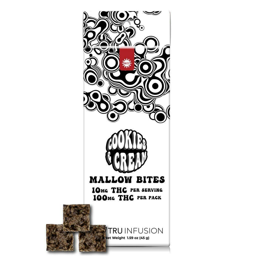 Tru Infusion Day Cookies & Cream Mallow Bites 100mg [10pk]
