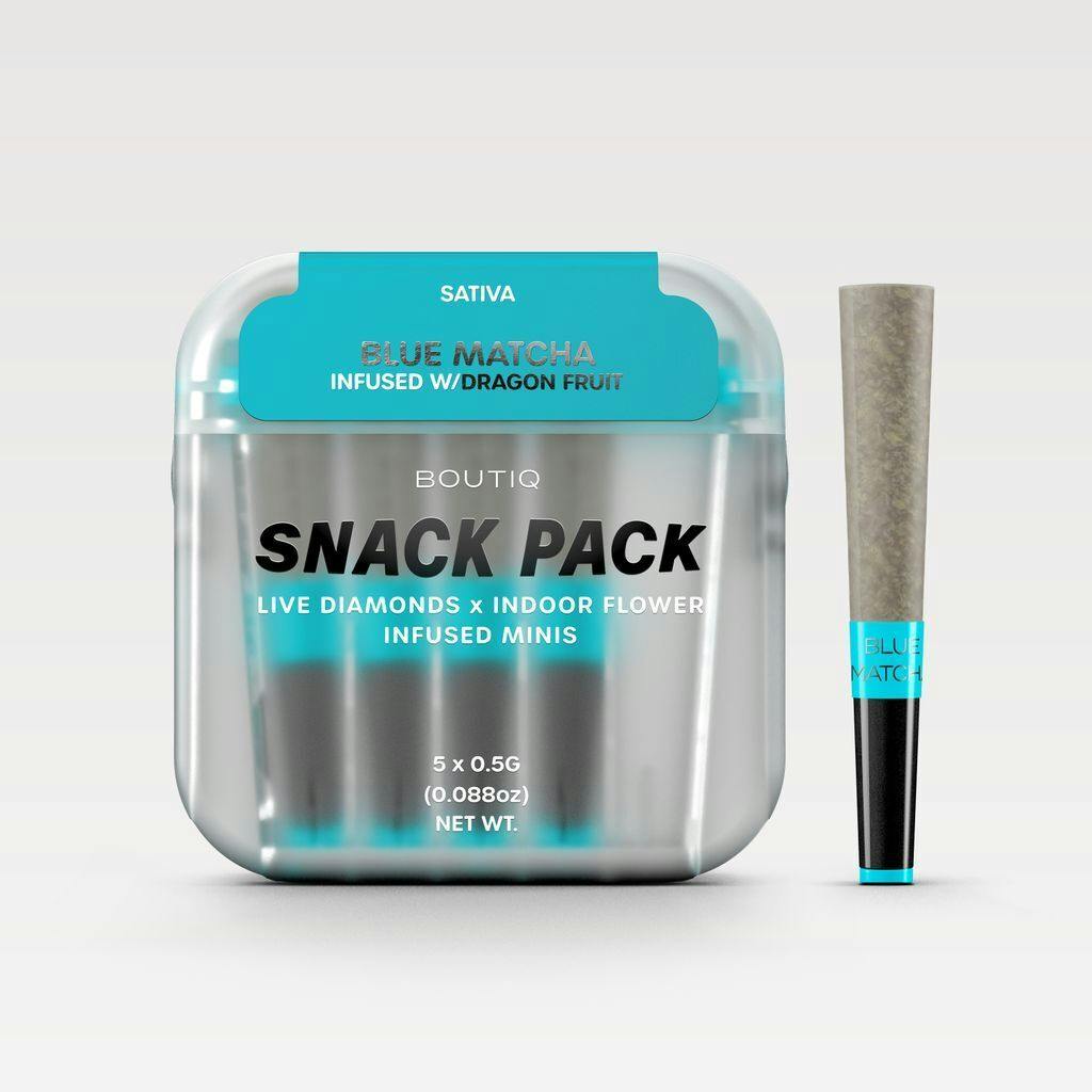 Boutiq Blue Matcha x Dragonfruit Infused Pre-Roll 2.5g