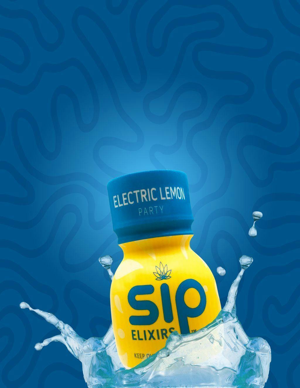 Sip Electric Lemon Drink Mix 100mg [1pk] Beverage
