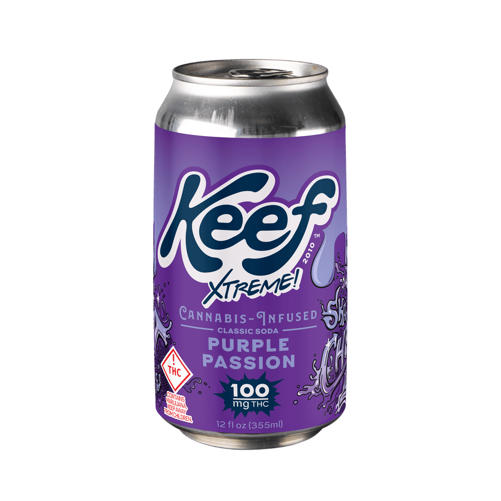 KEEF Purple Passion Soda 100mg   Beverage