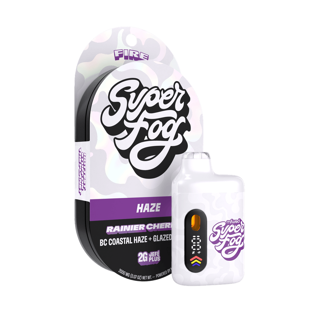 SuperFog Fire Rainier Cherries Live Resin 2g All-In-One