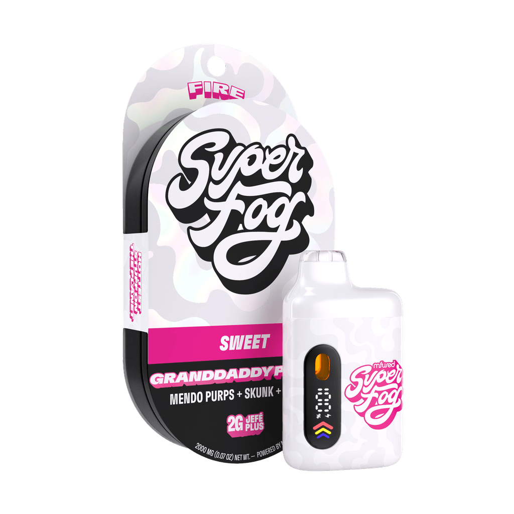 SuperFog Fire Granddaddy Purple Live Resin 2g All-In-One