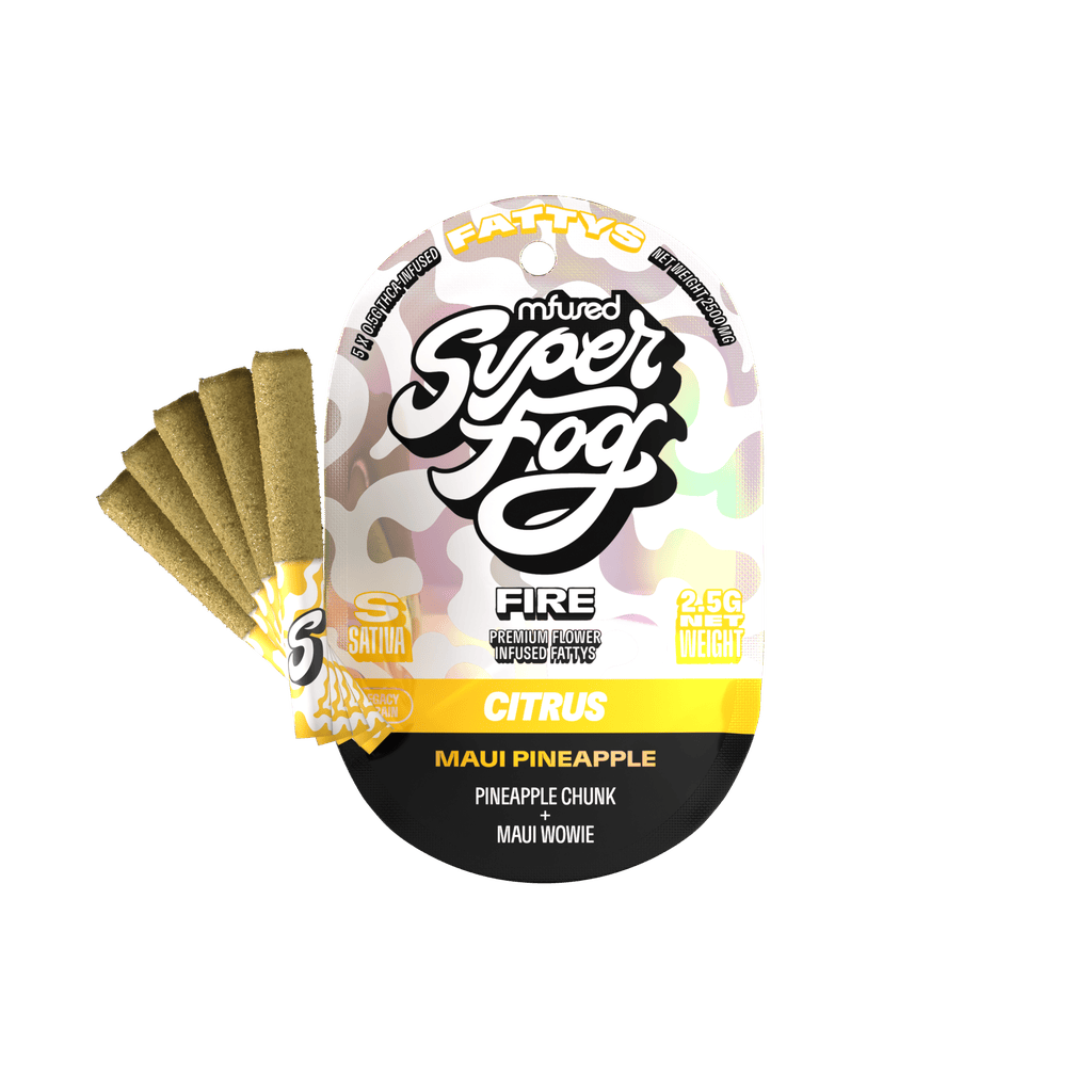SuperFog Fire Maui Pineapple Infused Pre-Roll 2.5g [5pk]