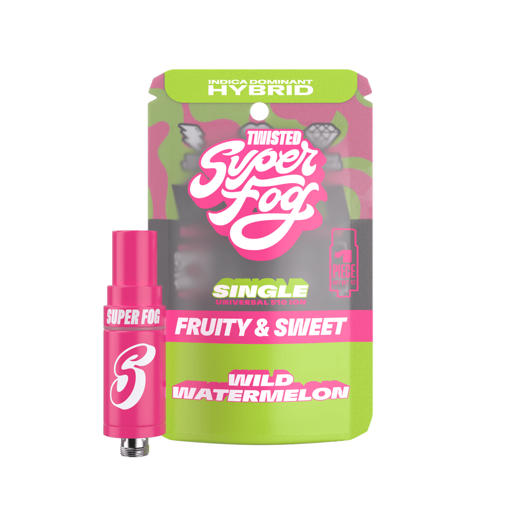 SuperFog Twisted Pink Punch Live Resin 1g Cartridge