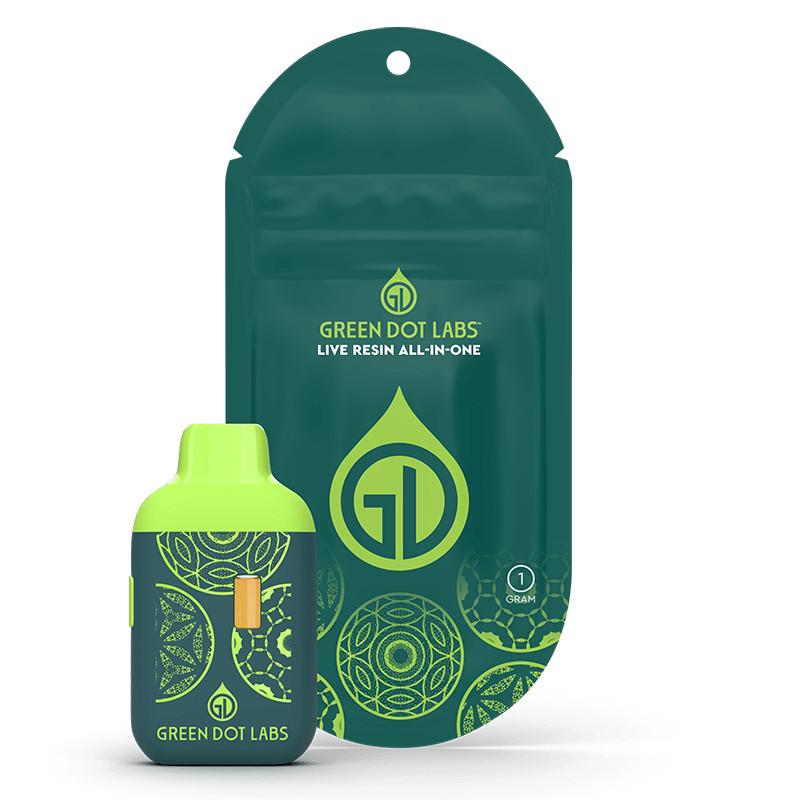 Green Dot Labs Boioioioioing!!! Live Resin 1g All-In-One