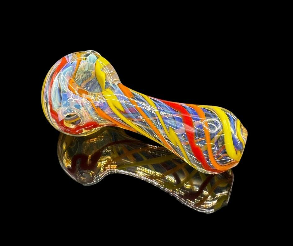 Inside-out Fume Spoon Pipe | Extra Thick Glass
