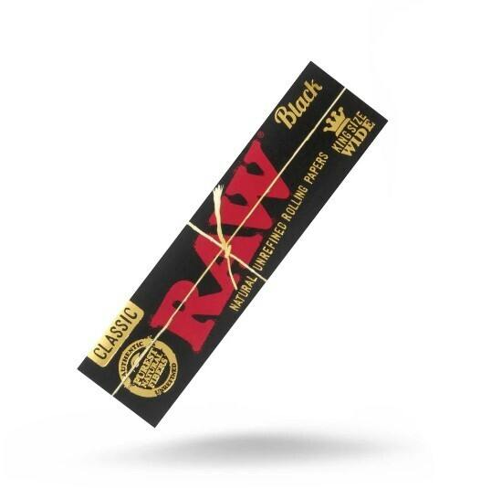 Black | King Size Wide Rolling Papers | 32 pack