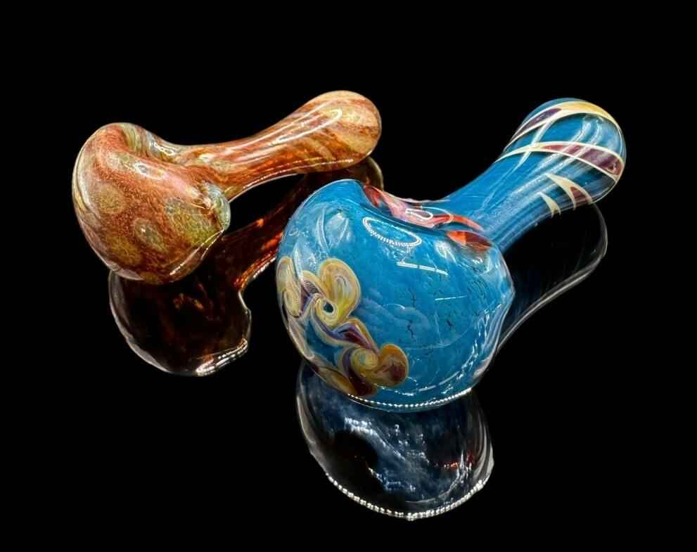 Color Swirl Spoon Pipe