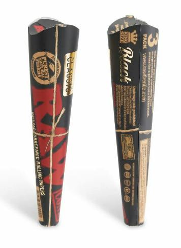 Black | King Size Cones | 3 Pack