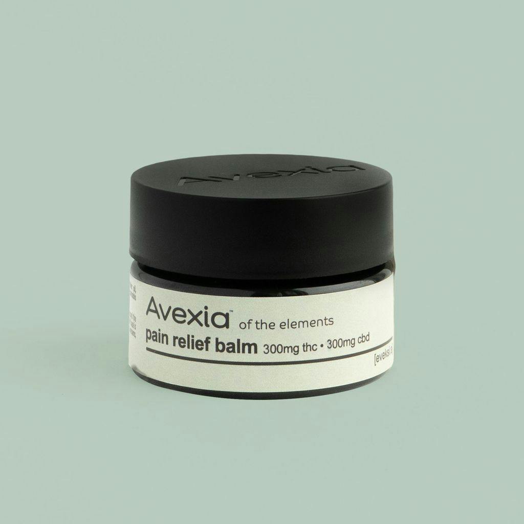 Avexia Pain Relief 1:1 CBD:THC Balm 300mg at MÜV Cannabis Dispensary