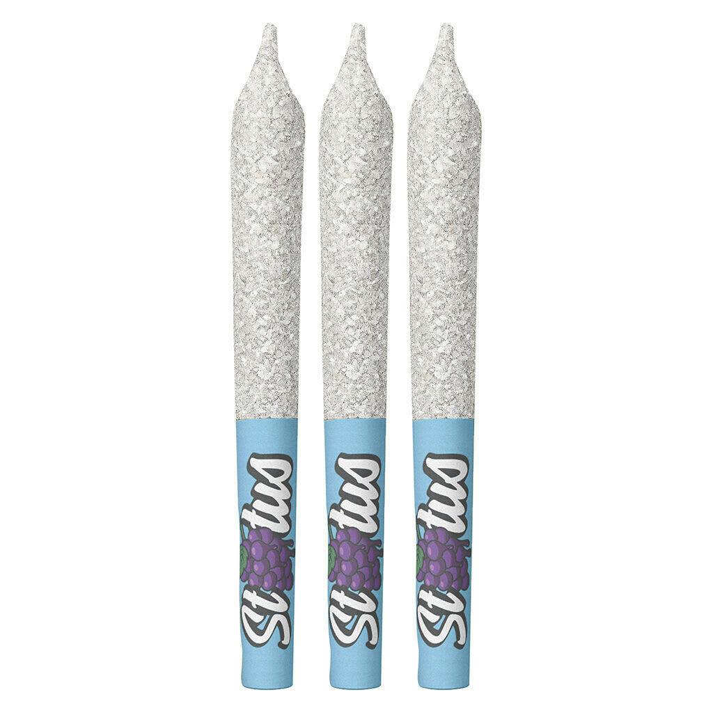 Grape Blast Liquid Diamond Infused & Diamond Coated Pre-Roll 3x0.5g Isolates