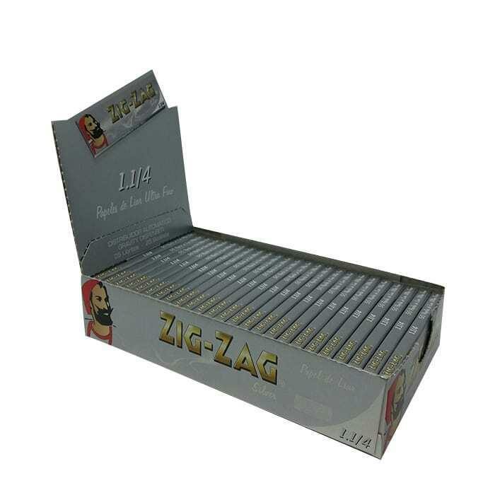 Zig Zag Silver Ultra Fine Rolling Papers 1 1/4