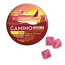 Camino Raspberry Lemonade Sours Bliss Gummies 100mg